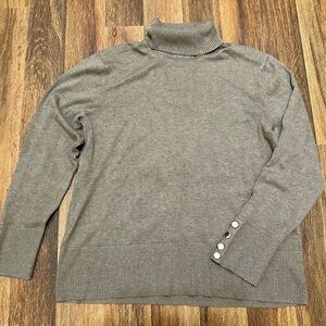 Women’s light brown Turtleneck Sweater